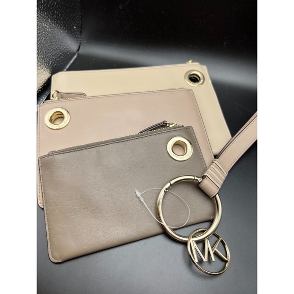 Michael Kors Handbags - MICHAEL Kors Tone-on-Tone Wristlet Trio